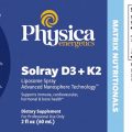 PHYSICA ENERGETICS: Solray D3+K2 Liposome Spray