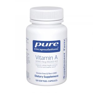 PURE: Vitamin A 3,000 mcg (10,000 IU)